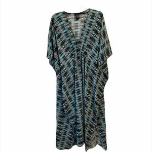 Semi sheer Full coverage Swim Coverup